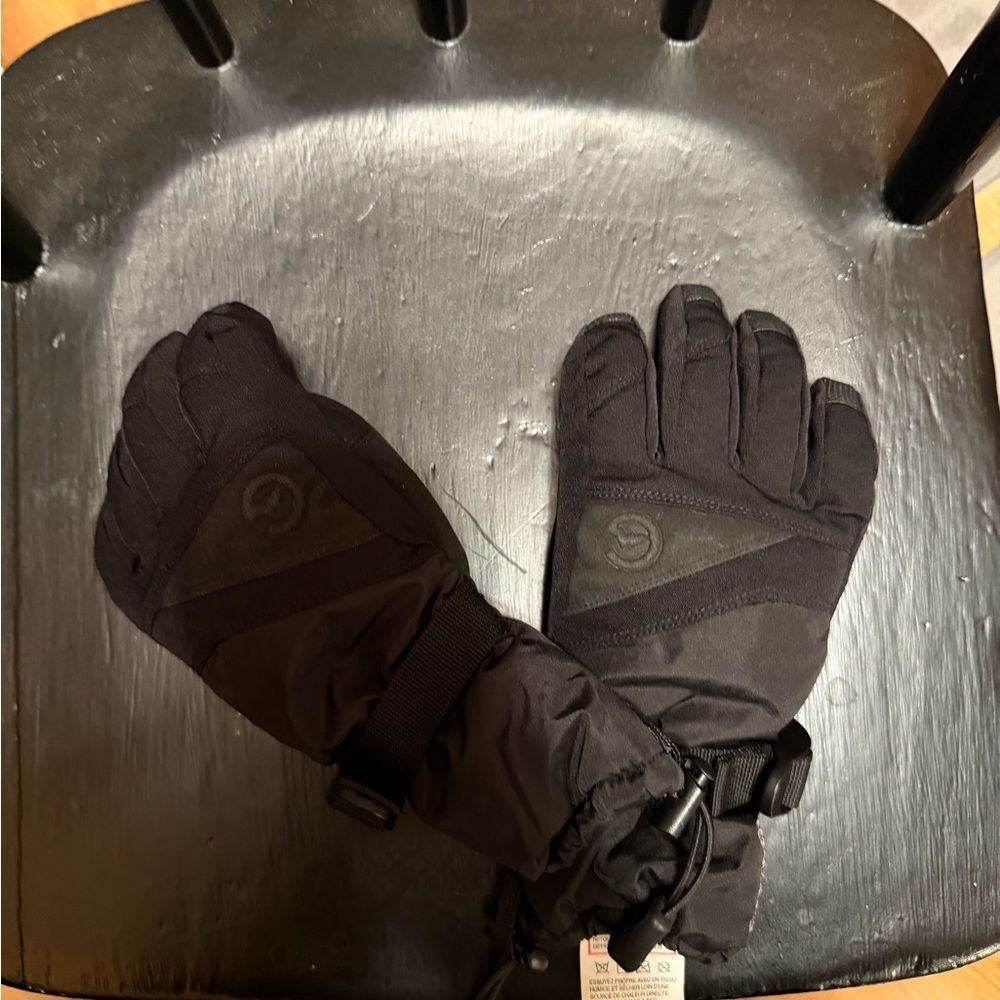 Gordini Juniors Sm Black Winter Gloves